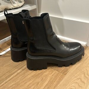 Zara Lug Sole Chelsea Boots